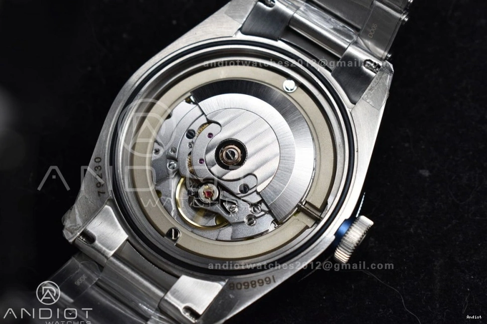 Black V5 A2824 SS Bay Bezel on 1:1 Black ZF Edition Heritage Best Bracelet 0520